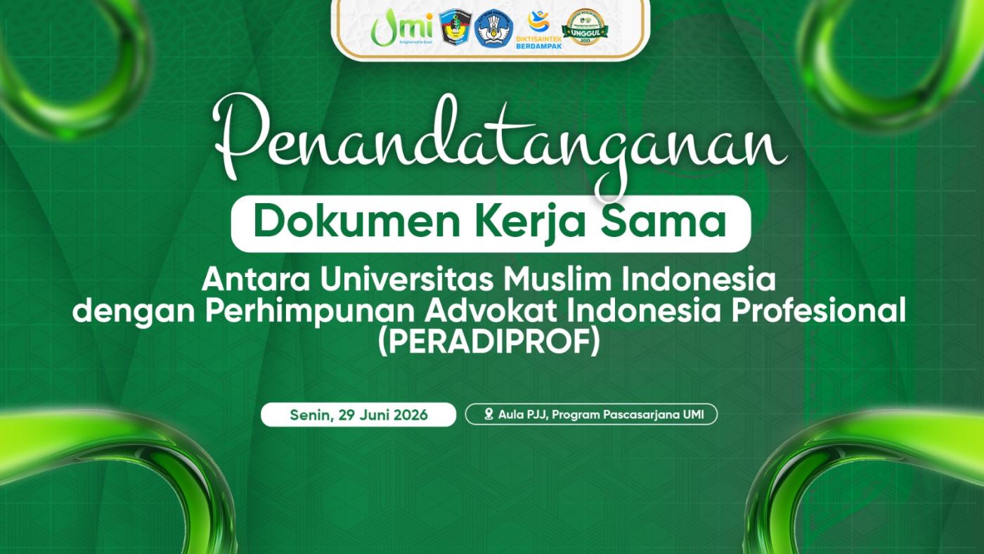 Penandatanganan Kerja Sama dengan PERADIPROF