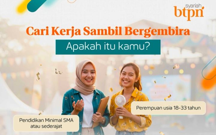 Cari Kerja Sambil Bergembira dalam Rangka HUT BTPN Syariah Ke-12