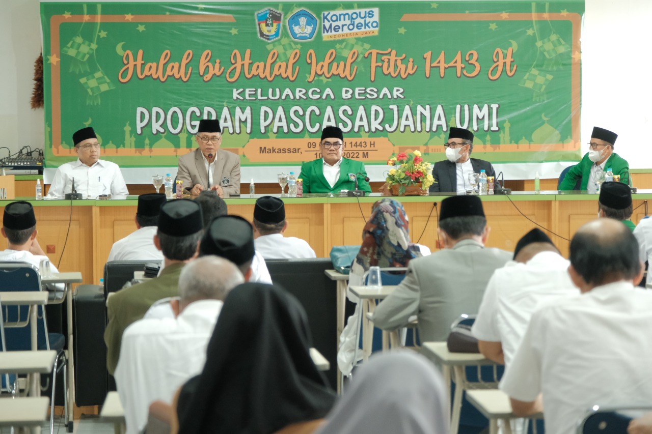 Halal bi Halal Pascasarjana UMI, Berbenah Demi Kemajuan