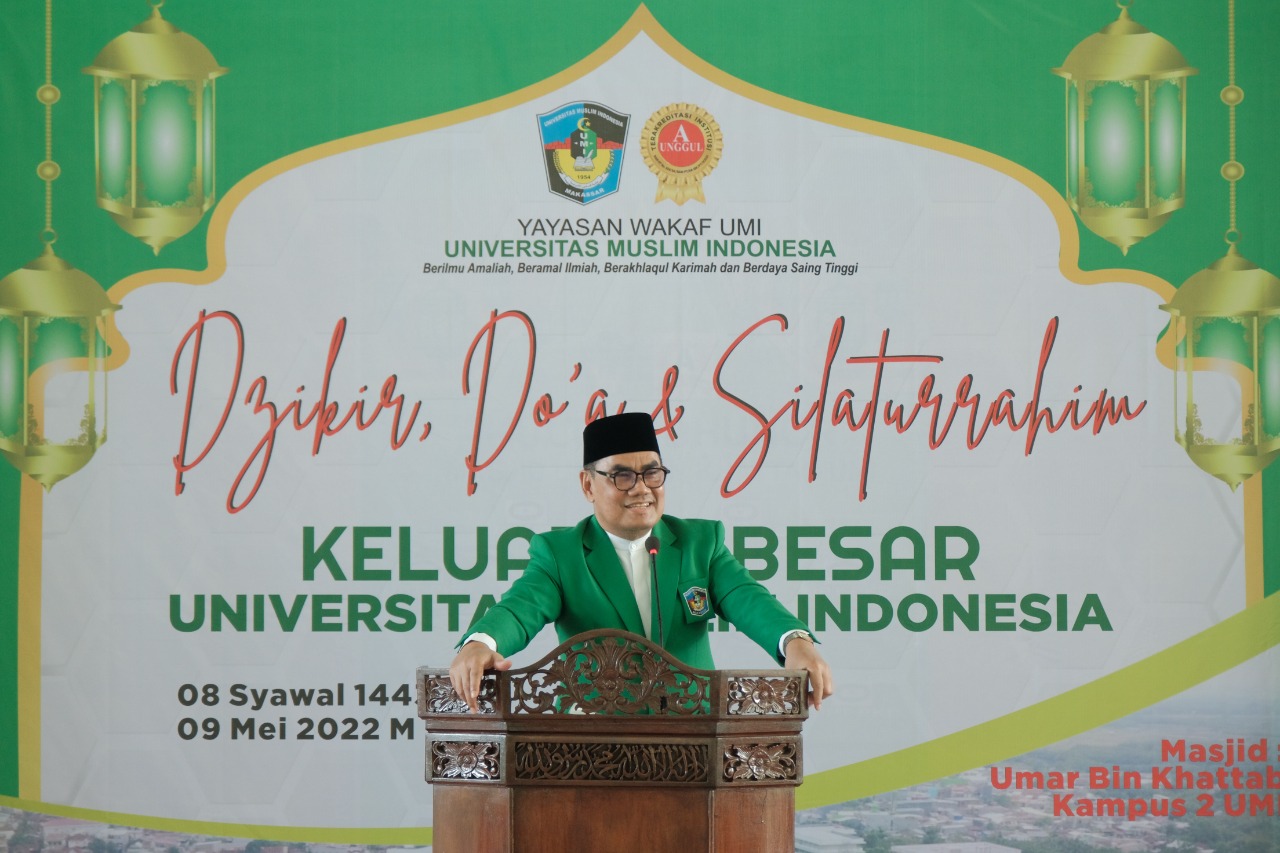 Hari Pertama Berkantor Usai Libur Idul Fitri, UMI Gelar Dzikir, Doa dan Silaturahim