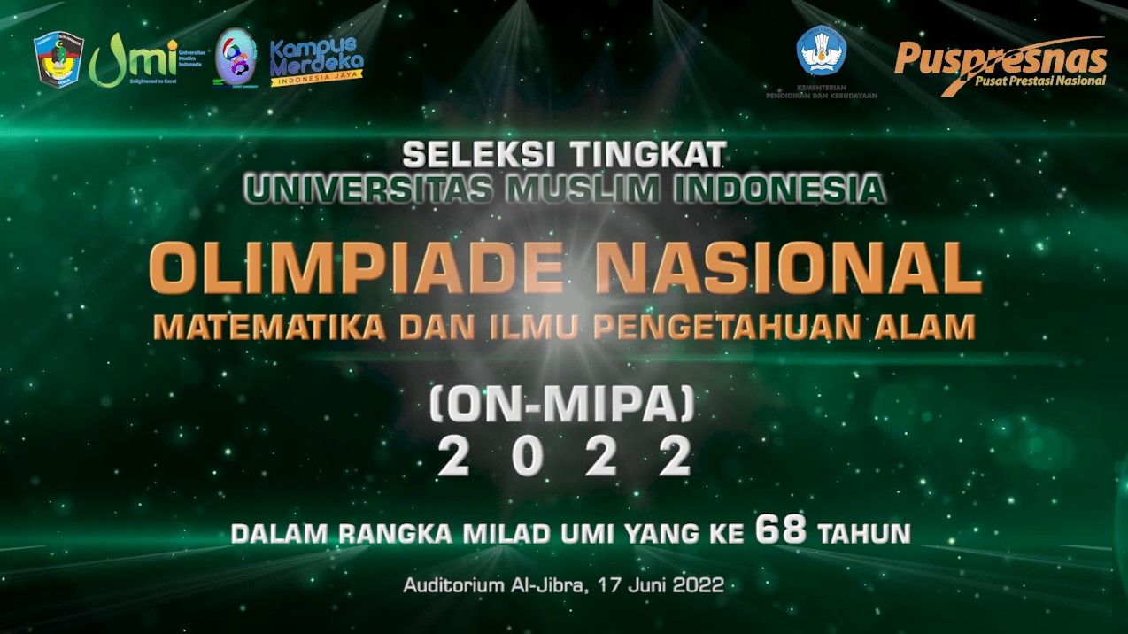 Milad ke-68, UMI Seleksi 180 Calon Peserta ON-MIPA Tahun 2022