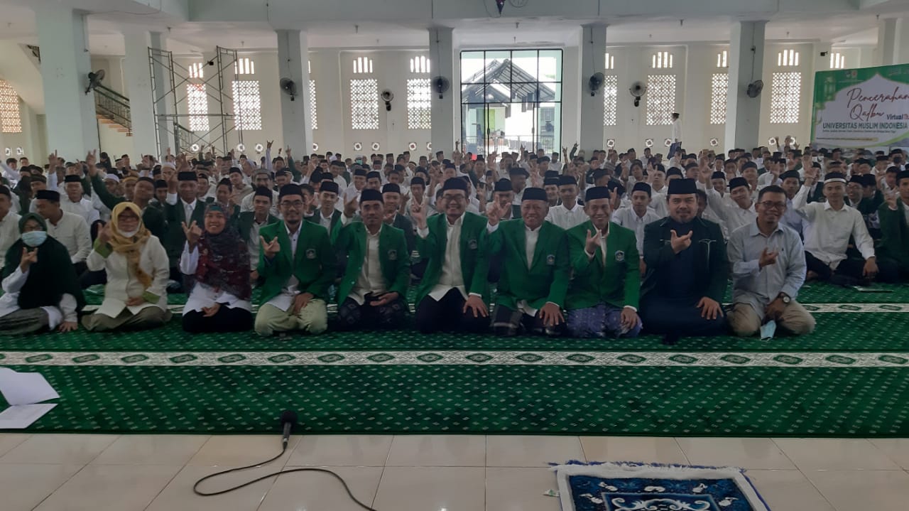 Perncerahan Qalbu Hybrid UMI Secara Offline Bagi Mahasiswa Baru Dimulai Pasca Pandemi Covid-19