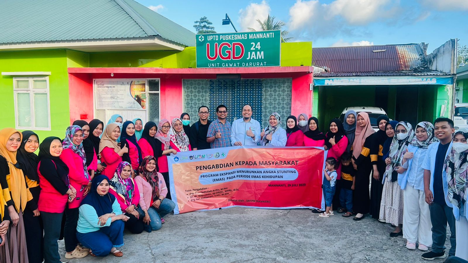 Kolaborasi Dosen FK dan FKG UMI, Turunkan Angka Stunting di Sinjai