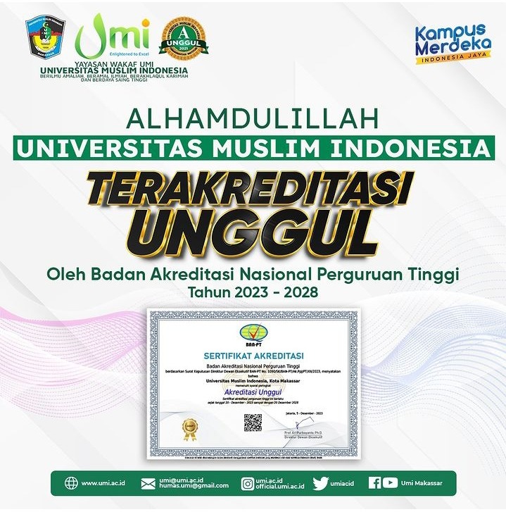 UMI Kembali Terakreditasi Institusi Unggul, 5 Prodi Menuju Akreditasi Internasional
