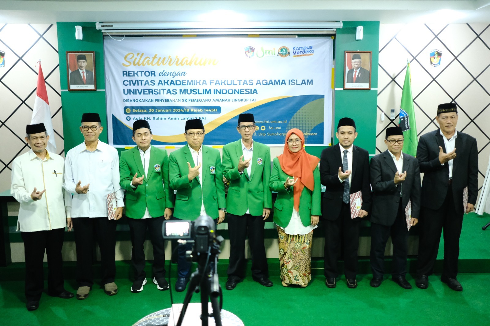 Restrukturisasi, Ini Pejabat Baru WD II dan IV FAI UMI