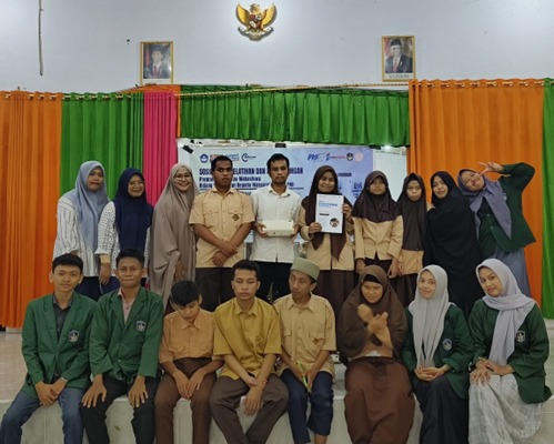 Tim PKM-PM Fikom UMI Gelar Learning D’BraiJ Journey Bagi Siswa Tunanetra Di SLB Makassar