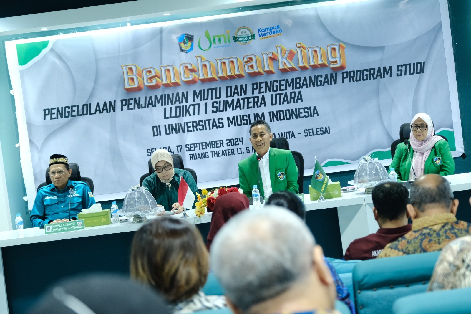 Diikuti Sejumlah PT, Rombongan LLDikti I Sumut Ingin Contoh Sistem Penjaminan Mutu UMI