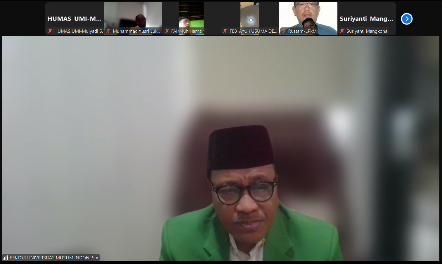Pembekalan KKN Tematik/Profesi, Rektor UMI Tekankan Pentingnya Karakter