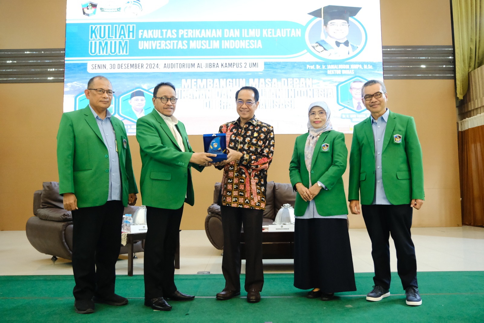 Bahas Tantangan Masa Depan Perikanan dan Kelautan Indonesia, Kuliah Umum FPIK UMI Hadirkan Prof JJ