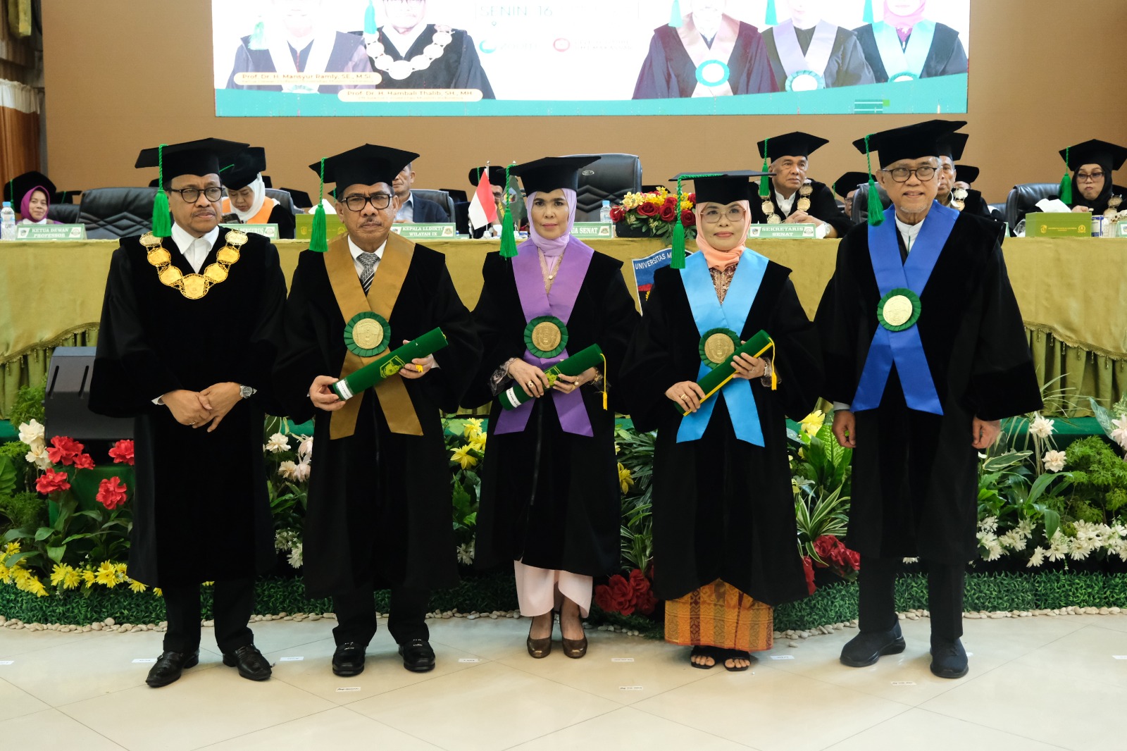 Kukuhkan 3 Profesor Baru, UMI Makin Kokoh Sebagai PTS Penyumbang Profesor Terbanyak