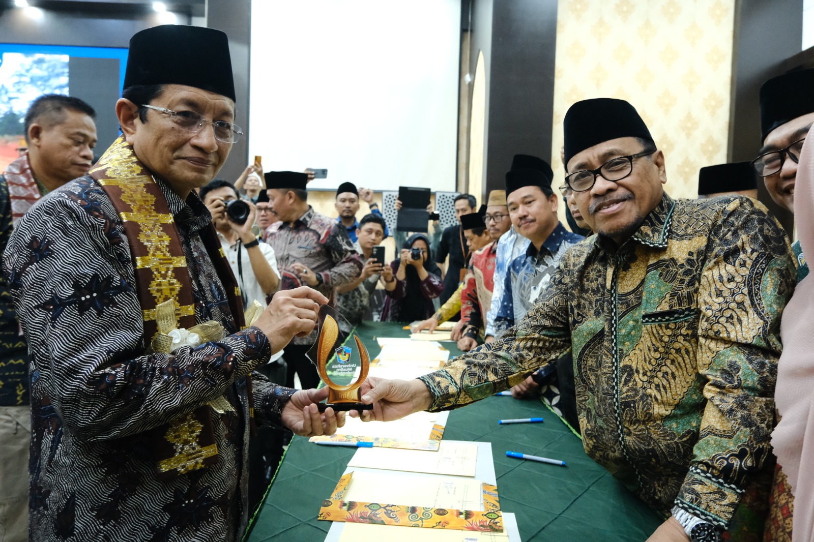 Disaksikan Menteri Agama RI, UMI dan Kanwil Kemenag Sulsel Resmi Perpanjang Kerjasama