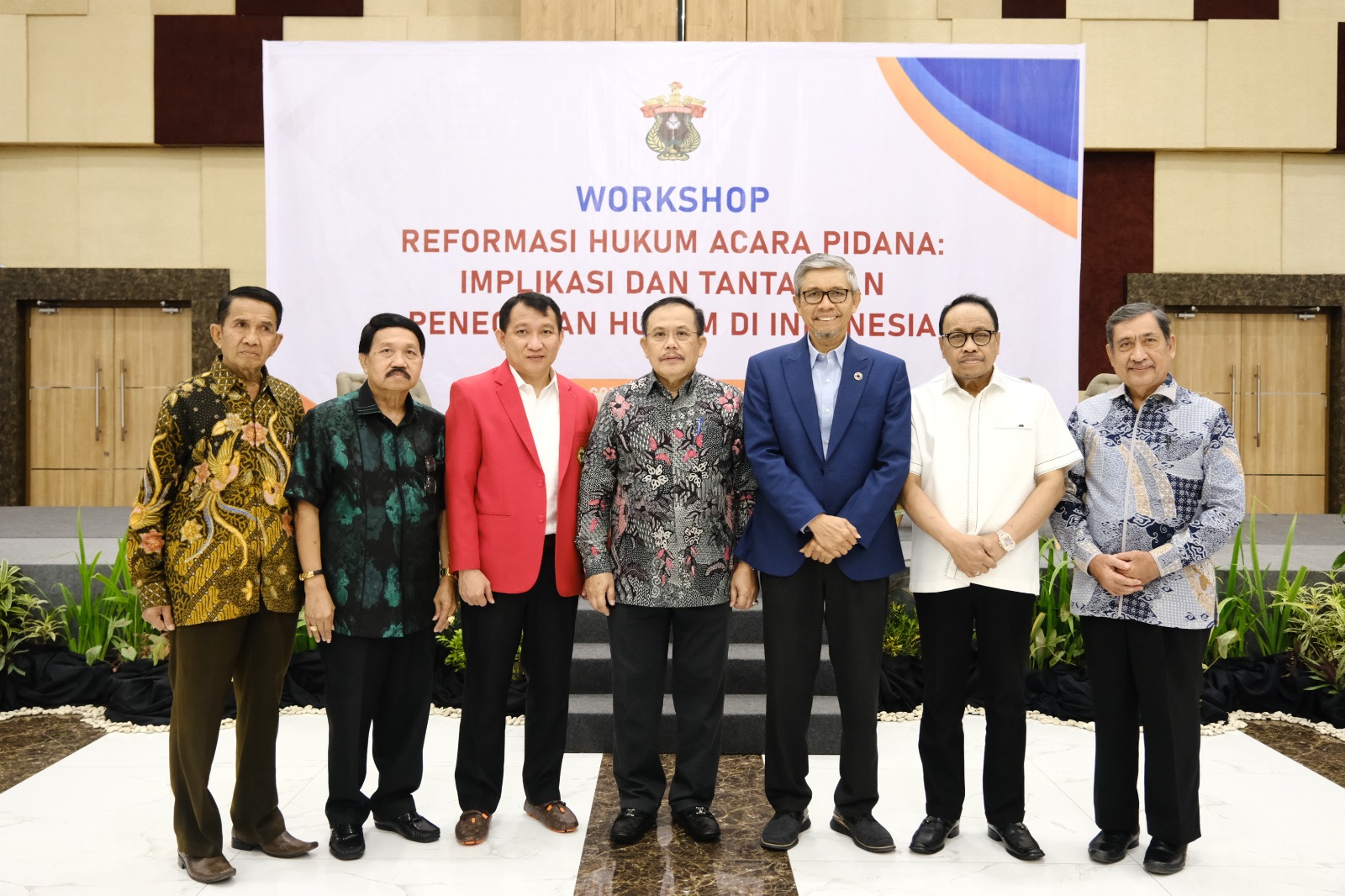 Narasumber Workshop RUU KUHAP, Rektor UMI Bedah Kewenangan Kejaksaan dan Polri