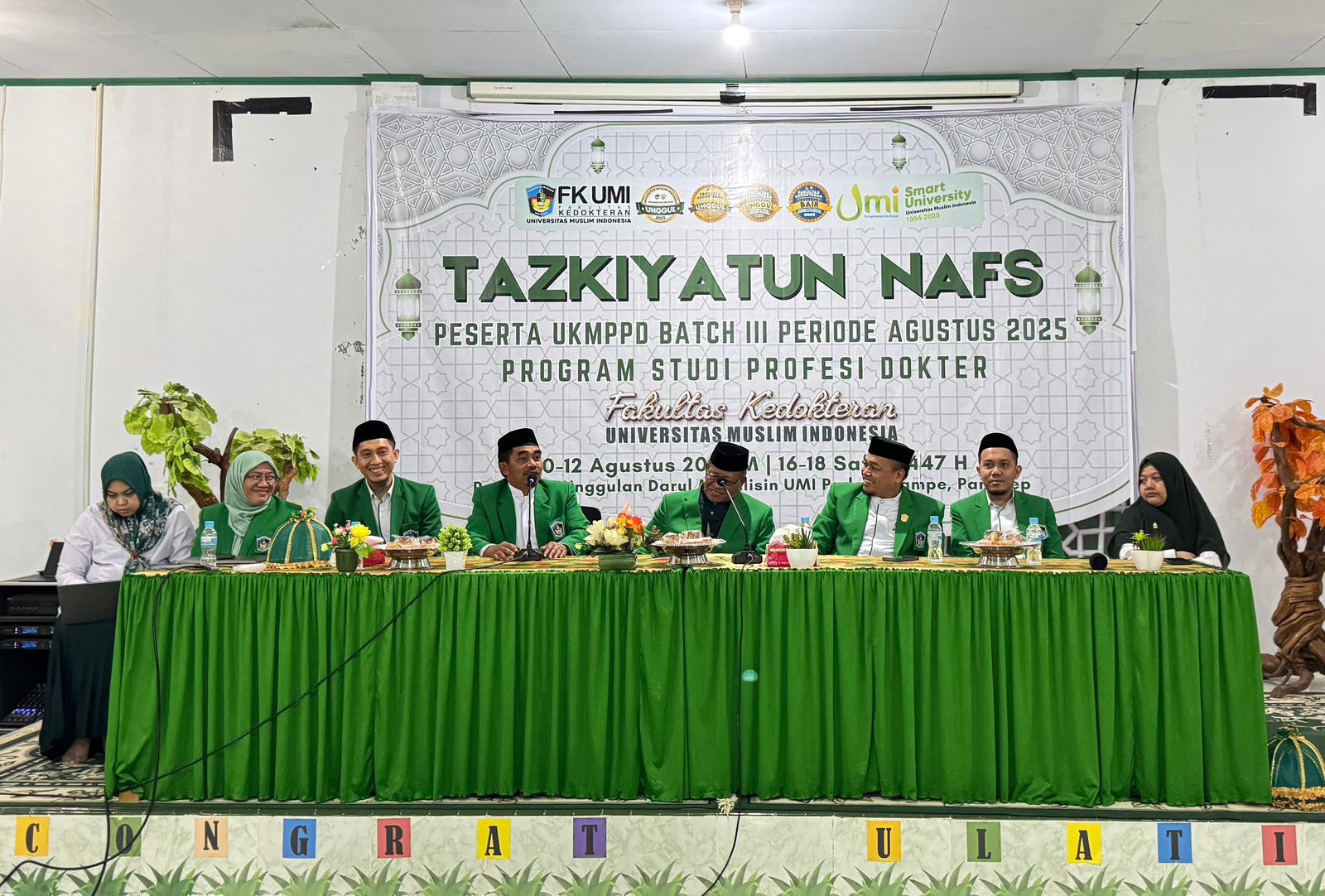 FK UMI Gelar Rapat Pleno Persiapan Akreditasi Internasional IAAHEH di Pesantren Unggulan Padang Lampe
