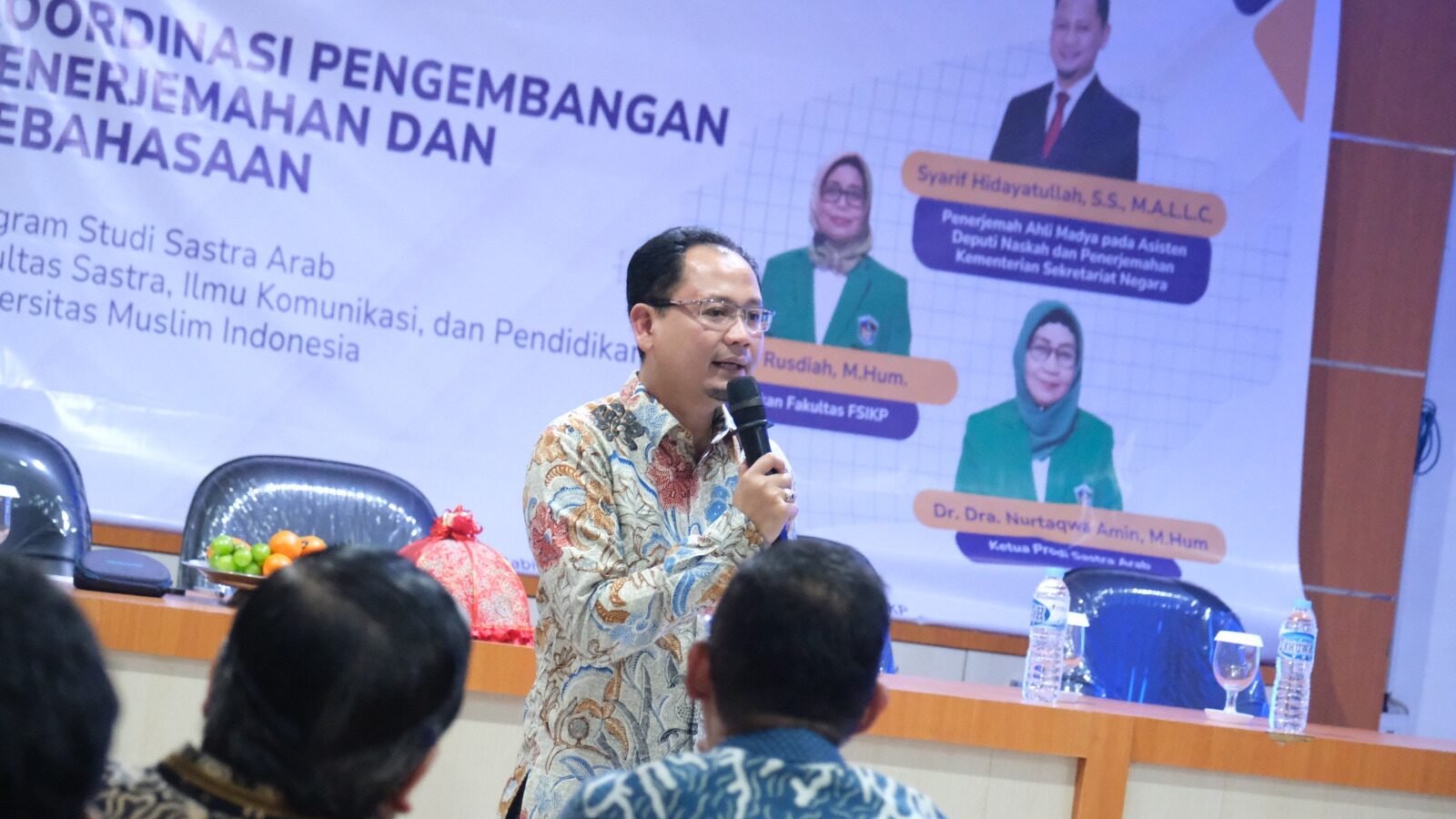 FSIKP UMI Dorong Kompetensi Penerjemahan Mahasiswa, Hadirkan Pejabat Deputi Penerjemahan dan Kebahasaan Kemensetneg RI