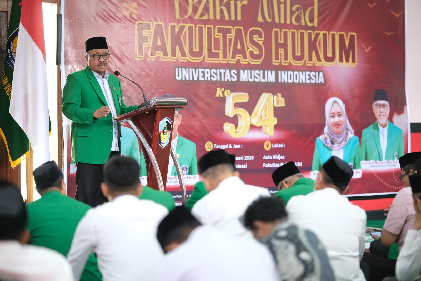 Milad ke 54 Tahun, Fakultas Hukum UMI Gelar Zikir dan Doa Bersama