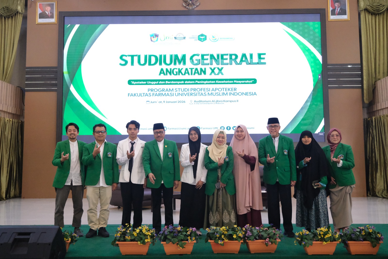 PSPA Fakultas Farmasi UMI Gelar Studium Generale Angkatan XX, Dorong Apoteker Unggul dan Berdampak bagi Kesehatan Masyarakat