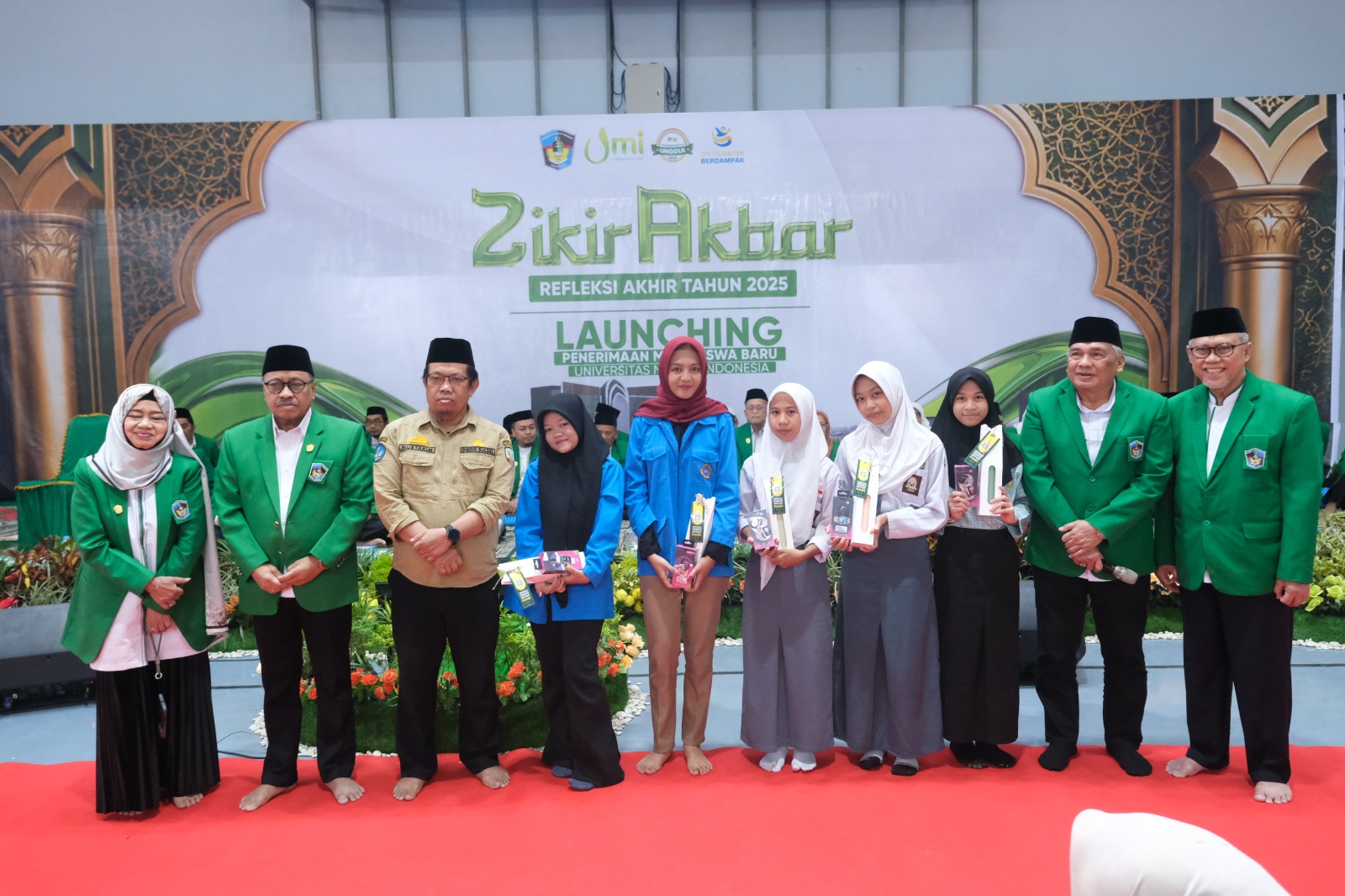 UMI Launching Penerimaan Mahasiswa Baru 2026 Lewat Dzikir Akbar & Refleksi Akhir Tahun