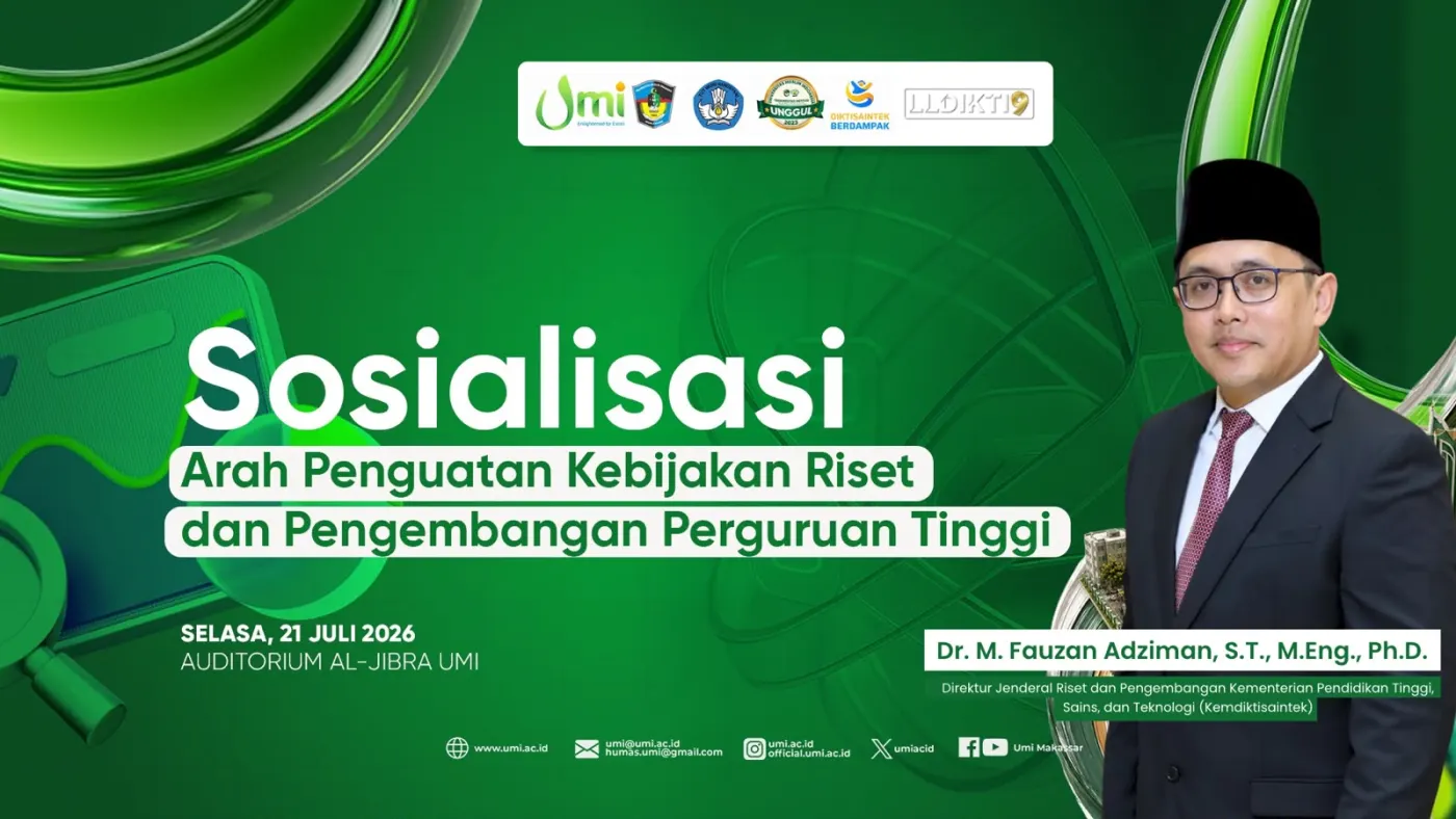 Sosialisasi Arah Penguatan Kebijakan Riset dan Pengembangan Perguruan Tinggi oleh Direktorat Jenderal Riset dan Pengembangan KEMDIKTISAINTEK