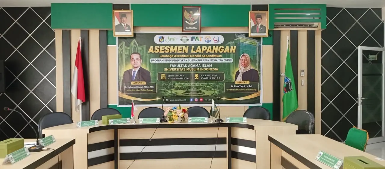 Asesmen Lapangan Program Studi Pendidikan Guru Madrasah Ibtidayah (MI) FAI UMI