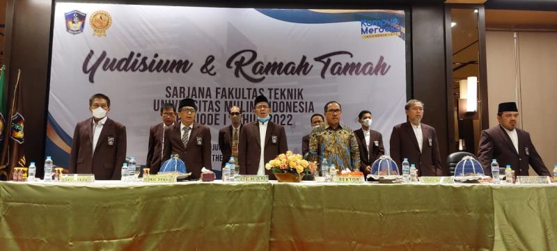 FT UMI Yudisium 282 Calon Wisuda Periode 1 Tahun 2022
