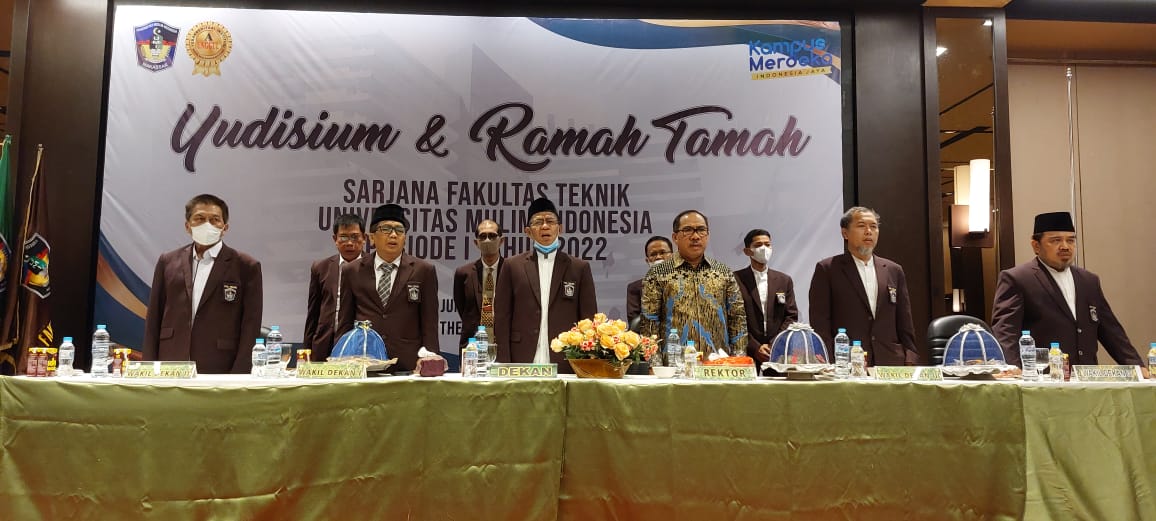 FT UMI Yudisium 282 Calon Wisuda Periode 1 Tahun 2022