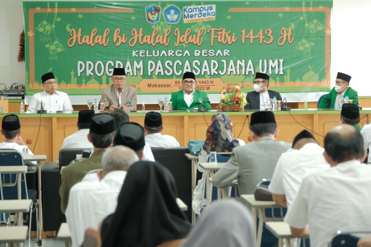 Halal bi Halal Pascasarjana UMI, Berbenah Demi Kemajuan