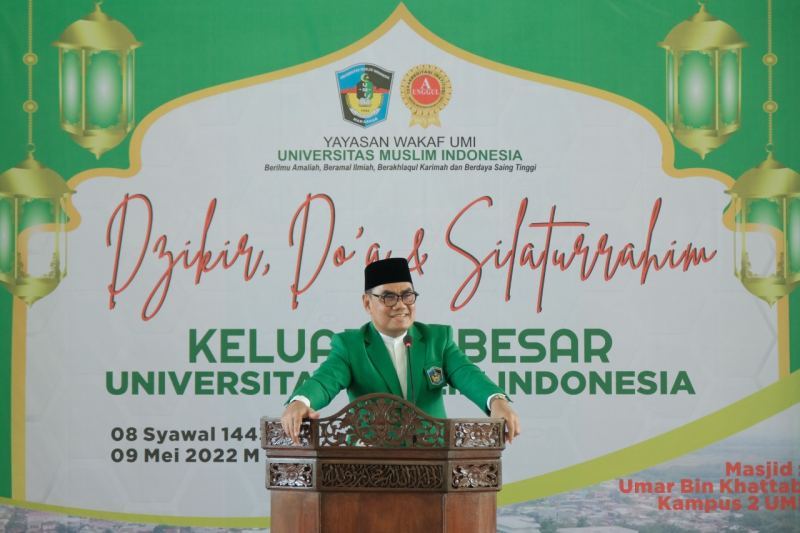 Hari Pertama Berkantor Usai Libur Idul Fitri, UMI Gelar Dzikir, Doa dan Silaturahim