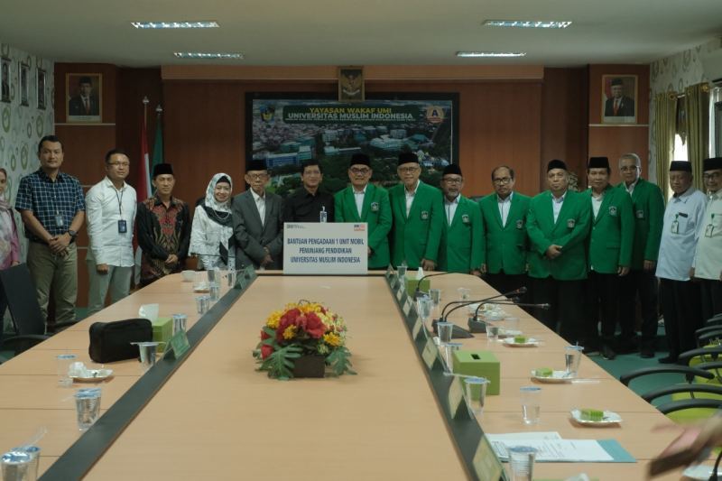 UMI Terima Bantuan Mobil dari BRI