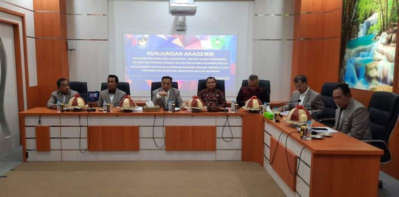 Pascasarjana UMI Menerima Kunjungan Akademik Universitas Lancang Kuning Pekanbaru