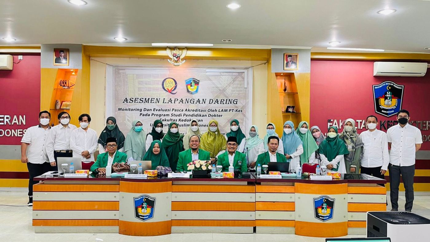 Rekomendasi LAM PT Kes Akreditasi ke FK UMI Telah Dijalankan Dengan Baik