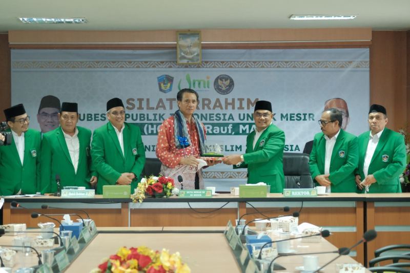 Dubes RI Untuk Mesir Silaturahim ke UMI, Bicarakan Peluang Kerjasama
