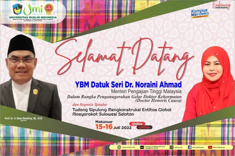 Menteri Pendidikan Malaysia Akan Kunjungi UMI, Rektor Pastikan Beri Pelayanan Terbaik