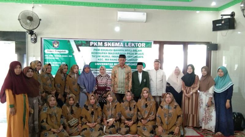 Dosen FAI UMI Gelar Penyuluhan tentang Bahaya Houx Dalam Kehidupan Masyarakat