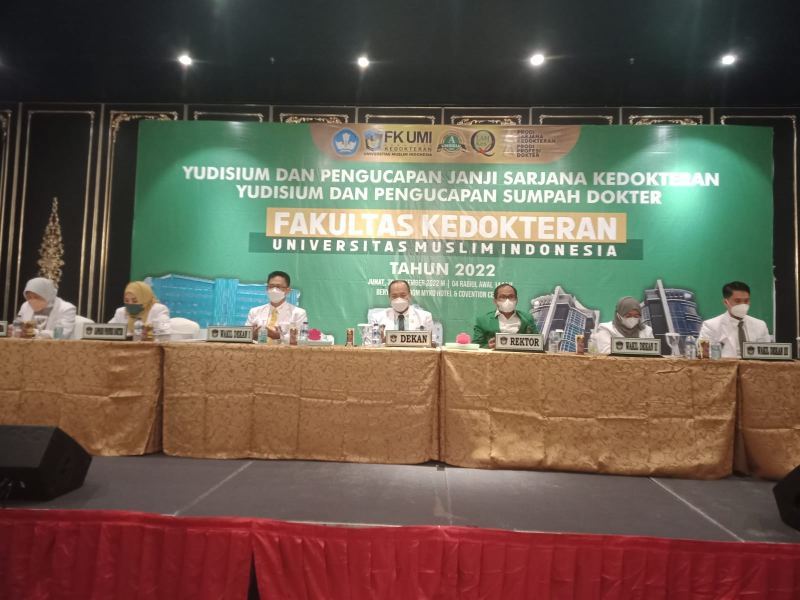 FK UMI Gelar Yudisium Sarjana Kedokteran Dan Pengambilan Sumpah Dokter