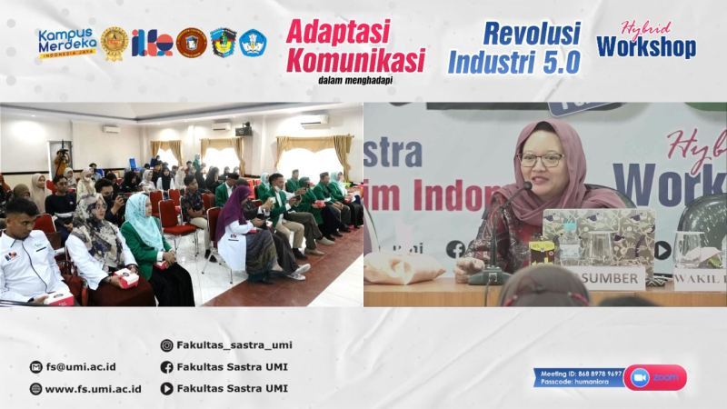 Hadirkan Pakar dari UGM, Ilmu Komunikasi UMI Ulas Adaptasi Komunikasi Hadapi Revolusi Industri 5.0
