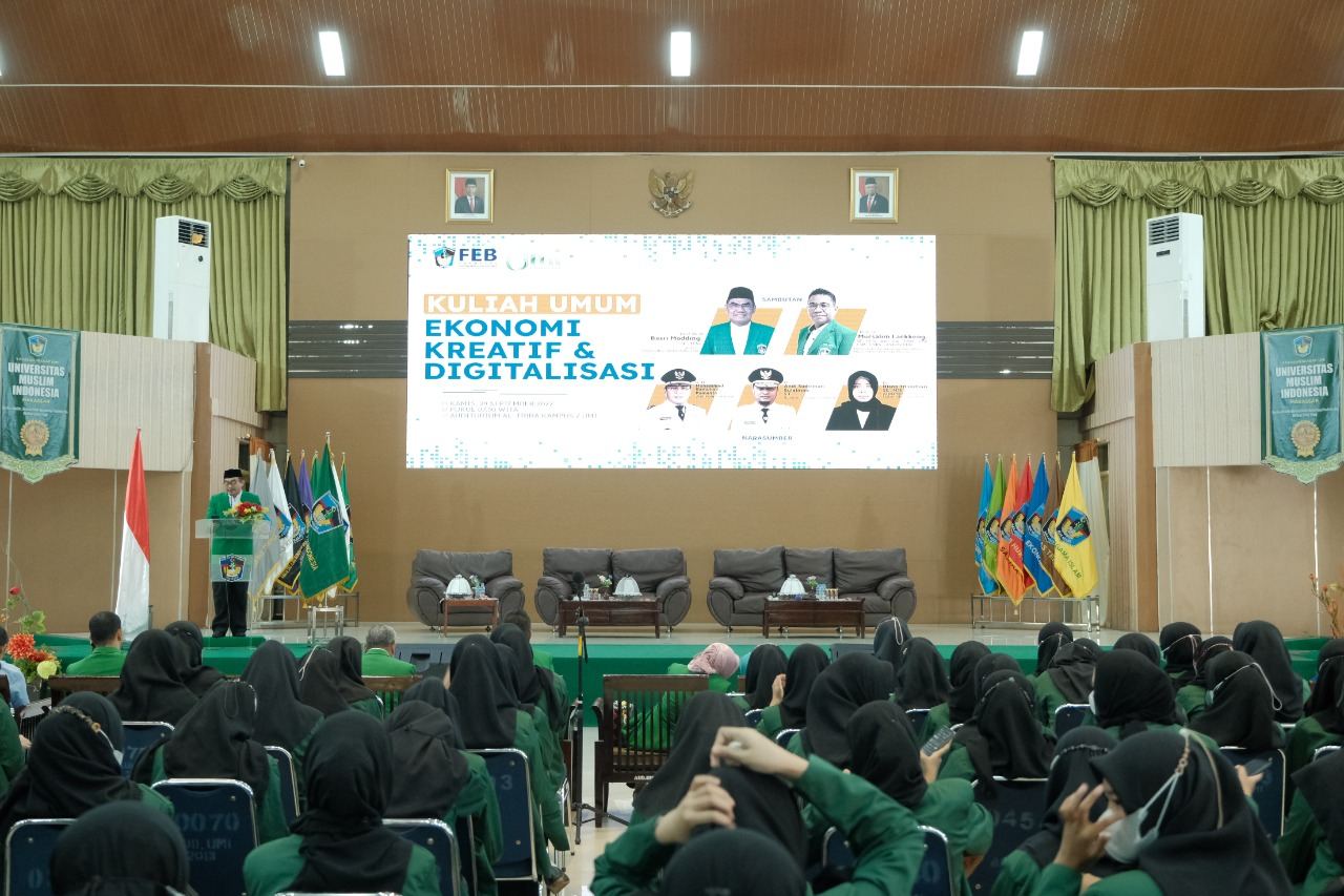 Kuliah Umum FEB UMI, WR IV: Wawasan dan Keterampilan Kunci Sukses Ekonomi Digital