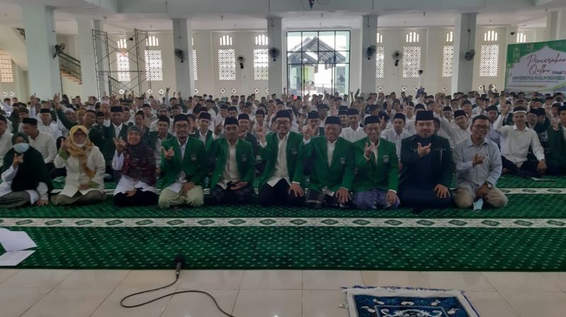 Perncerahan Qalbu Hybrid UMI Secara Offline Bagi Mahasiswa Baru Dimulai Pasca Pandemi Covid-19