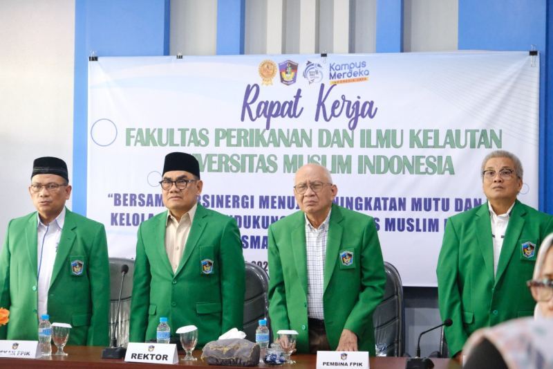 Rapat Kerja, FPIK UMI Dukung UMI Smart University