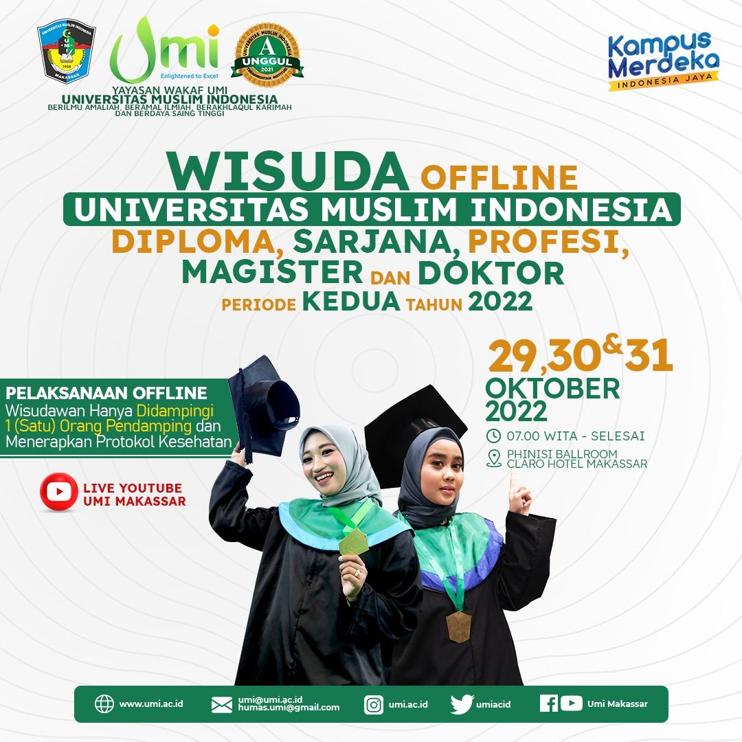 3600 Alumni UMI Akan Diwisuda Periode II 2022, Siap Bersaing di Era Distrupsi