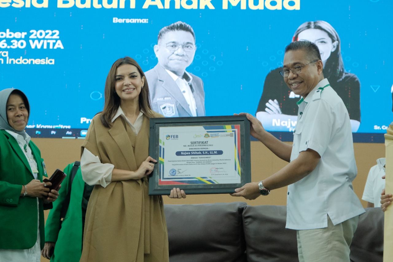 Ini Catatan Tentang Pemuda Oleh Najwa Shihab Saat Motivasi Mahasiswa UMI