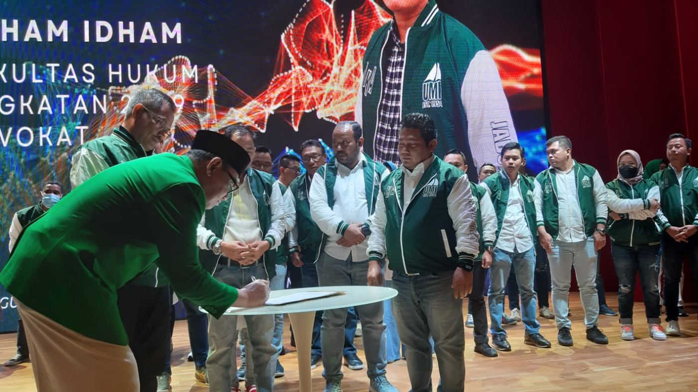 Rektor UMI Hadiri Pelantikan Pengurus IKA UMI Jabodetabek Periode 2022-2026