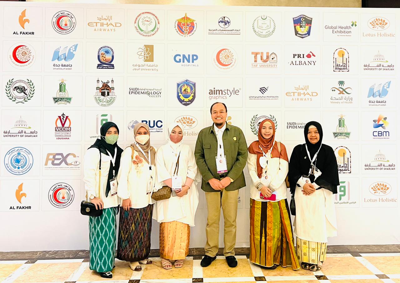 Tim Peneliti Ajwa FK UMI Wakili Indonesia pada Konferensi Internasional di Uni Emirat Arab