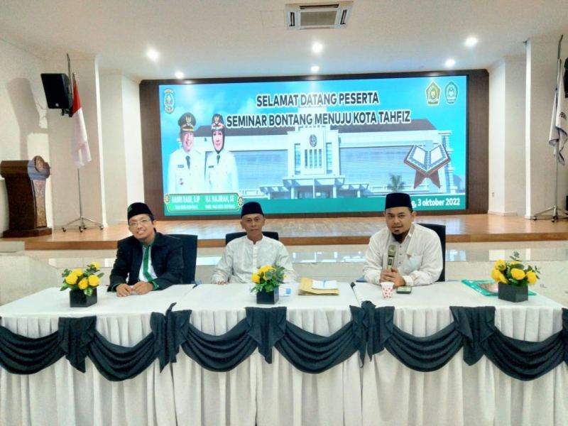 Ultah Kodya Bontang ke 23, Dosen Sastra Arab FS UMI Hadir Sebagai Pemateri