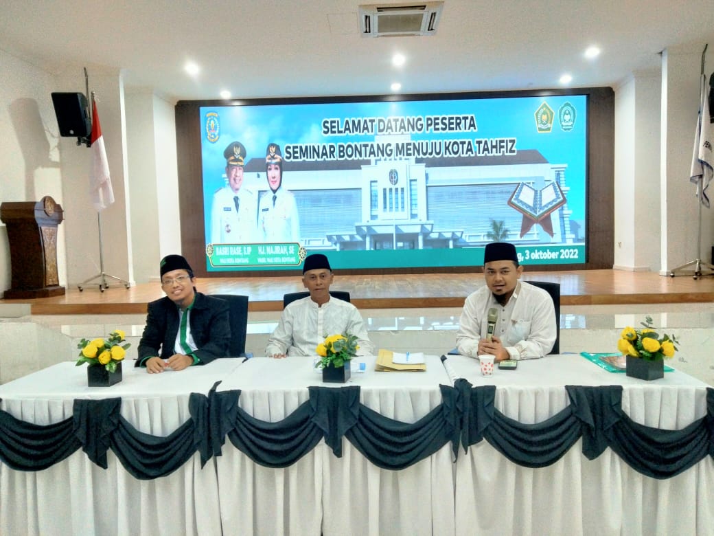 Ultah Kodya Bontang ke 23, Dosen Sastra Arab FS UMI Hadir Sebagai Pemateri