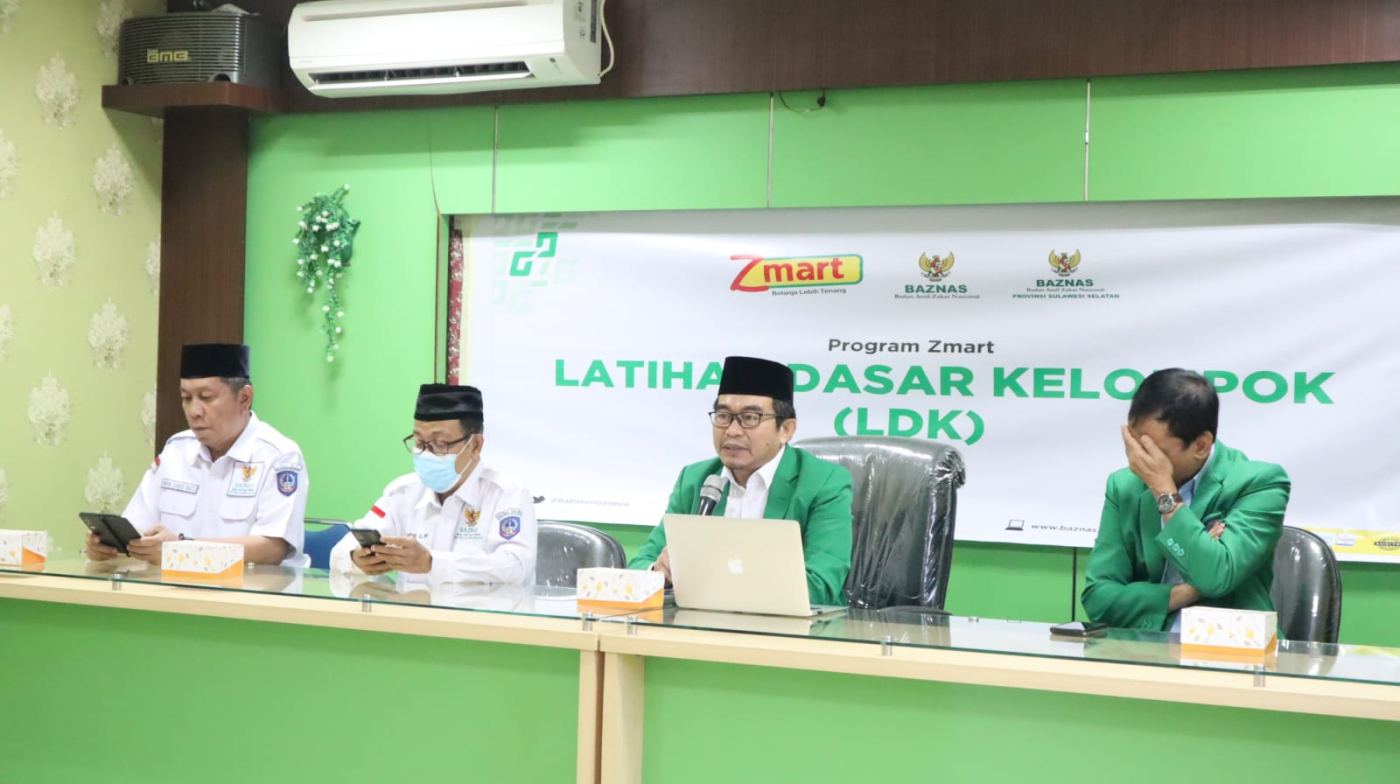 Latihan Dasar Kelompok Pengelola Zmart Baznas Sulsel Kerjasama LAZ UPT. PKD UMI