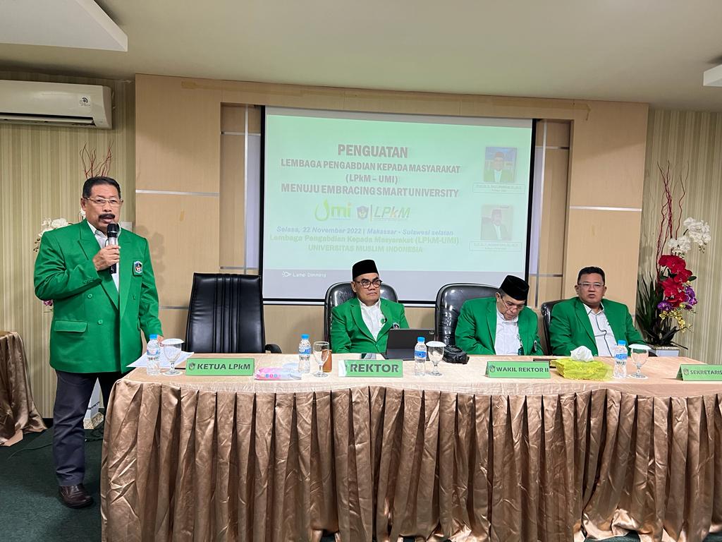 Raker LPkM UMI 2022, Wujudkan UMI Embracing Smart University
