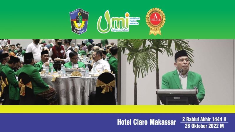 Yudisium PPS UMI Periode II 2022, PPS UMI Telah Hasilkan 14886 Total Alumni Sejak Berdiri