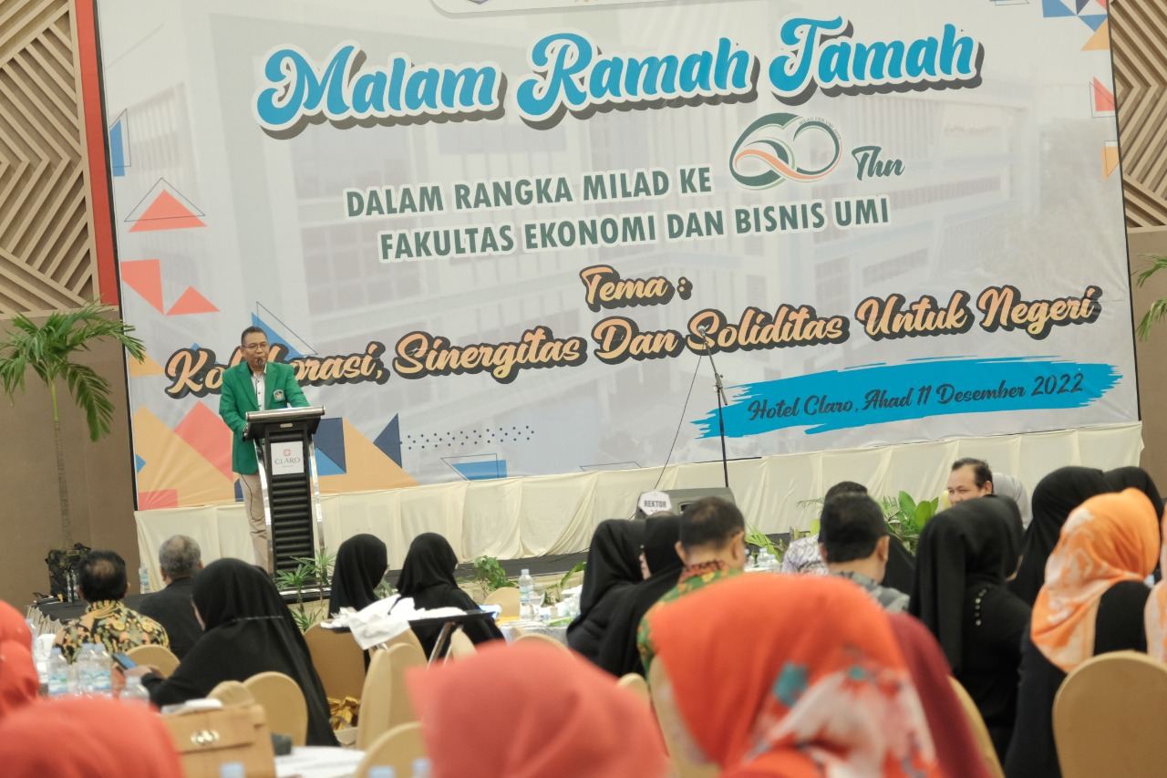 Ramah Tamah Meriah Puncak Milad ke-60 FEB UMI