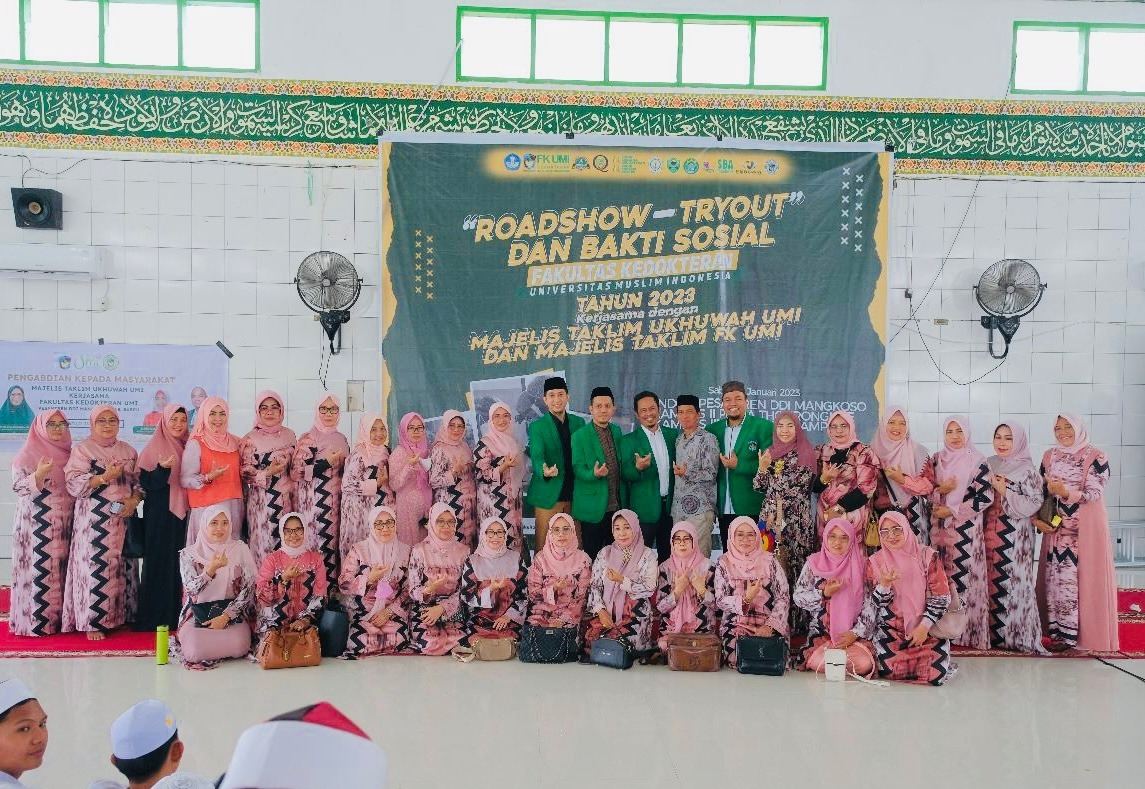 FK-UMI Gelar Baksos, Roadshow dan Try Out Akbar Camaba 2023 di Kab. Barru