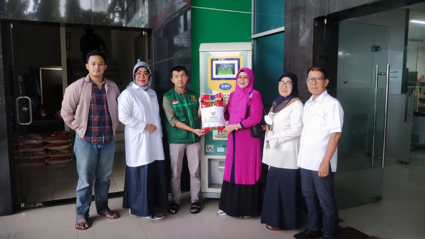 MT. Ukhuwah UMI Menerima  Sumbangan Beras Dari Baznas Sulsel